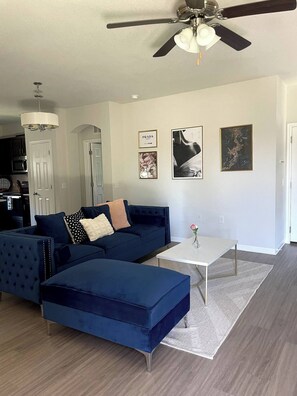 Living area - North Austin Retreat with Home Office

 (Pflugerville)