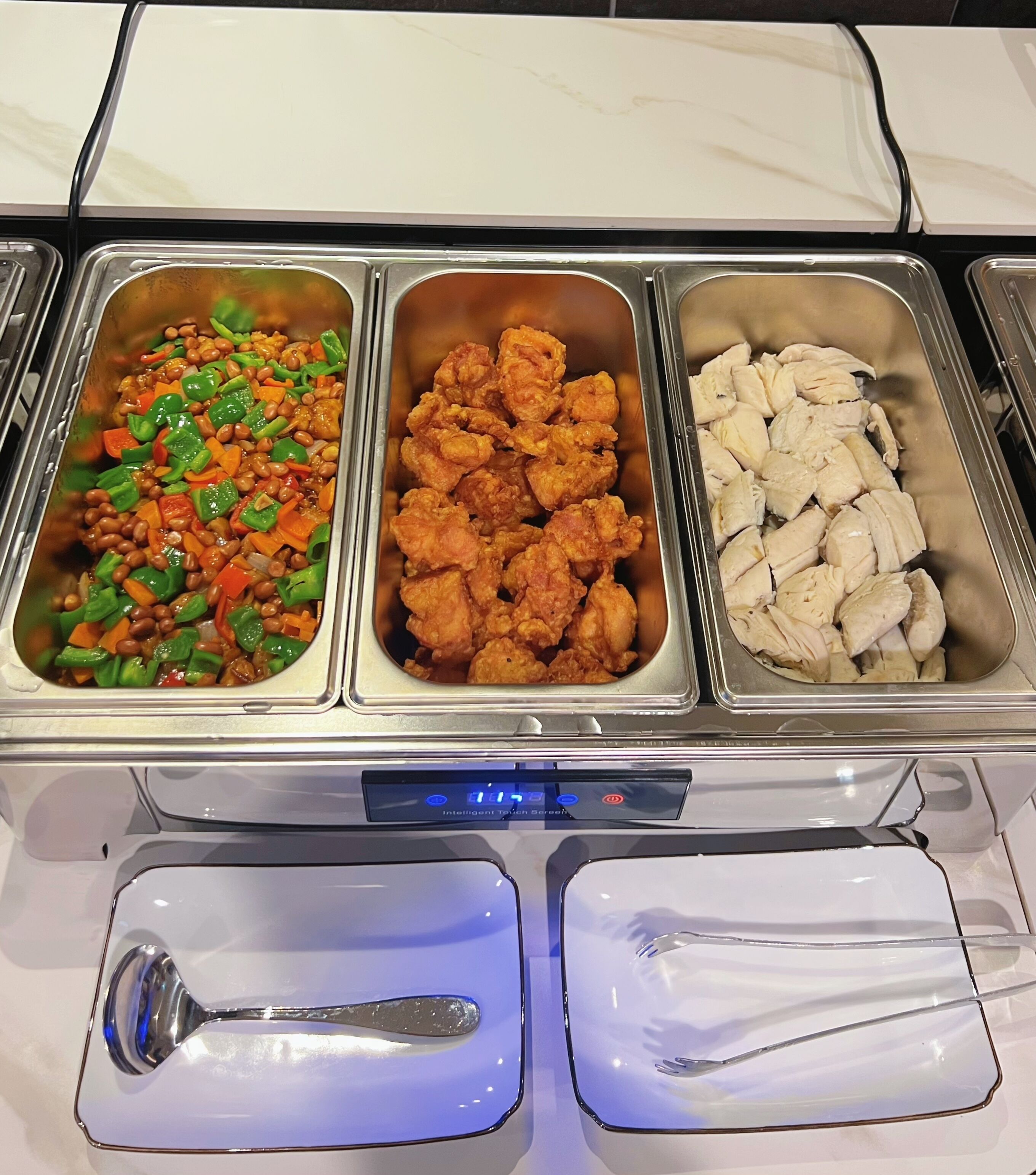 뷔페 아침 식사