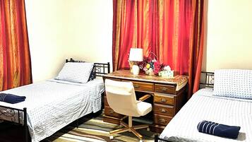 3 bedrooms, WiFi, bed sheets