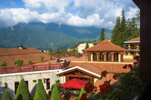 Vue depuis l’hébergement