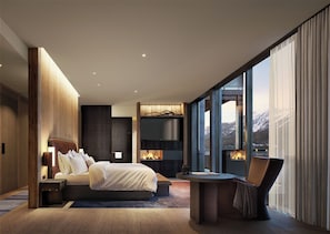 Standard Room, 1 King Bed (Moonlight) | Egyptian cotton sheets, premium bedding, pillowtop beds, minibar - One&Only Moonlight Basin (Big Sky)