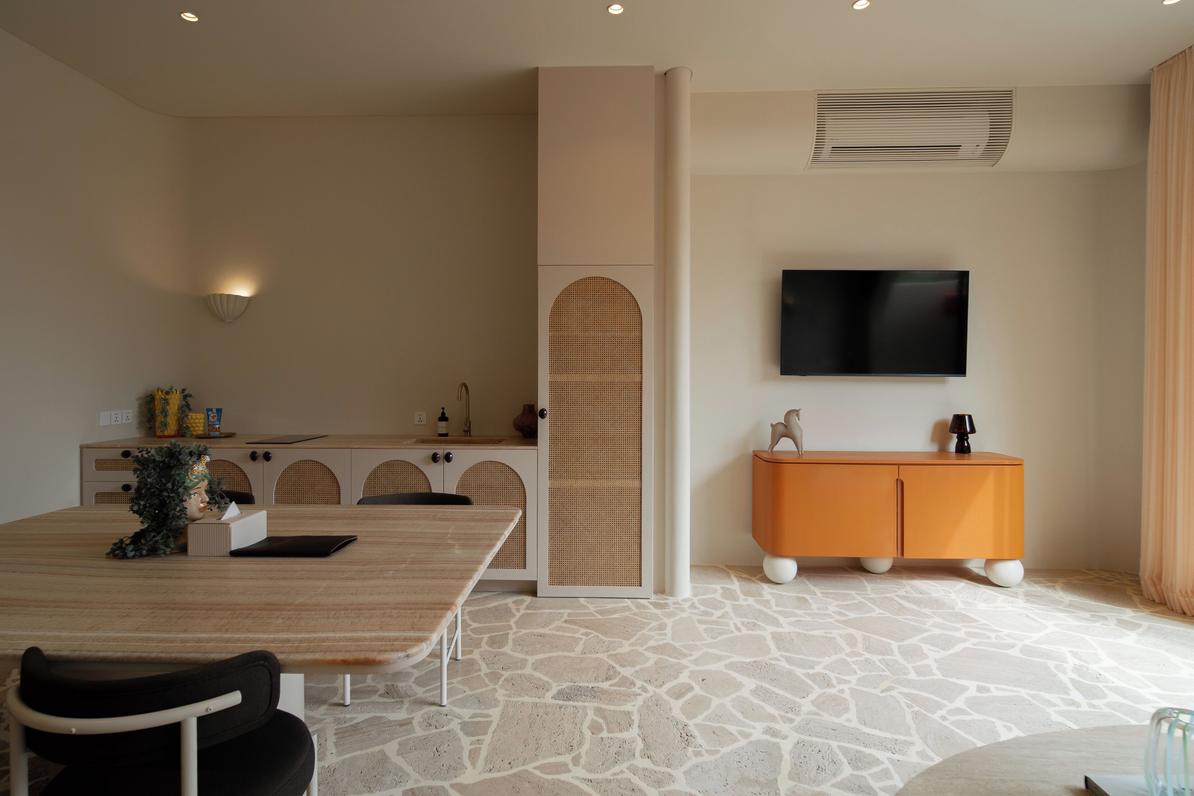 Villa, 1 Bedroom, Private Pool | Living area