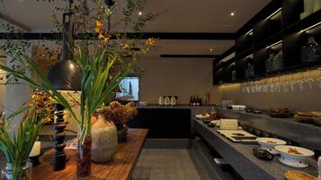 Gratis morgenmadsbuffet hver dag