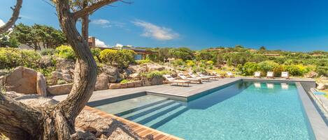 Una piscina climatizada