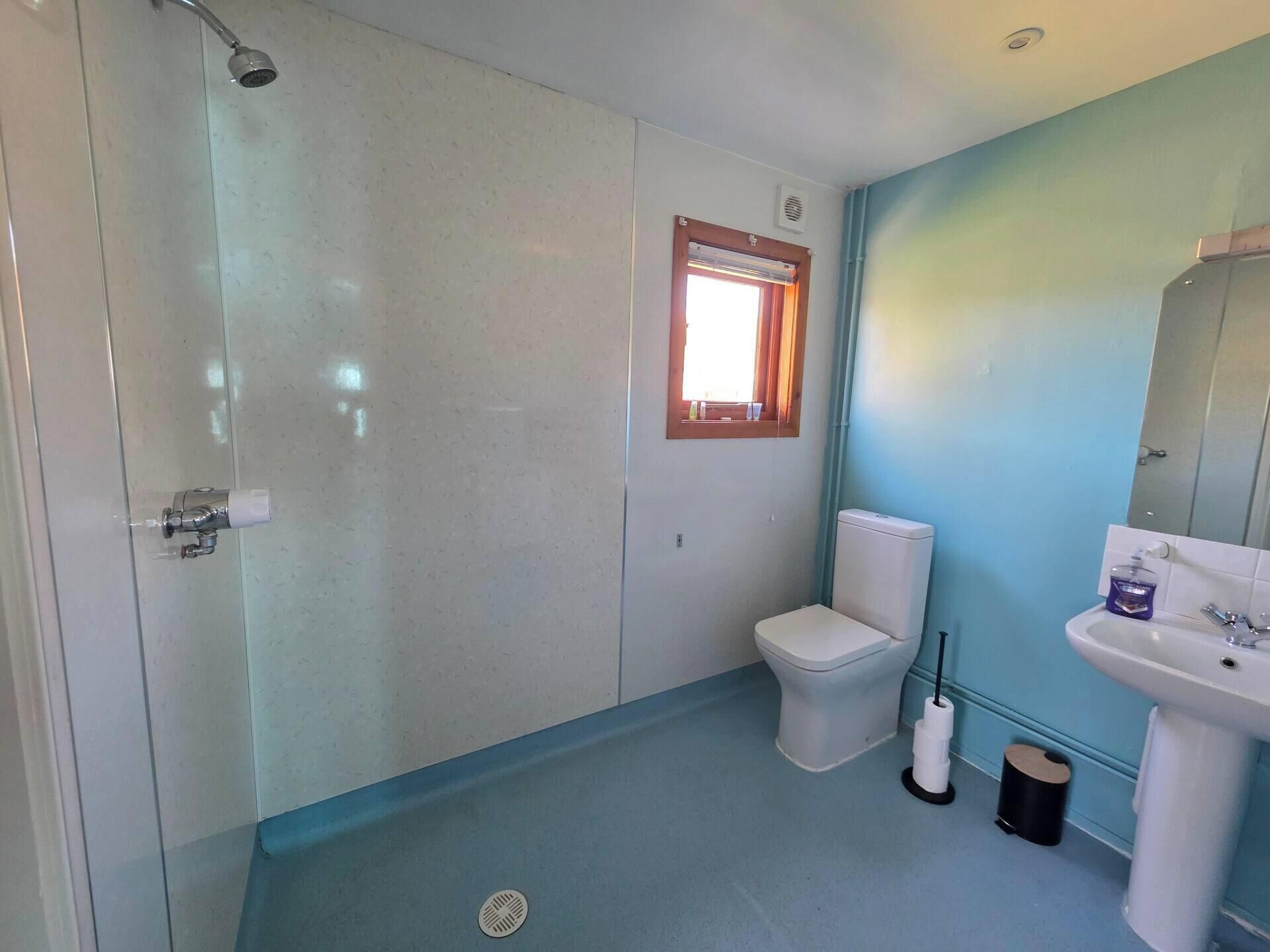 Shower, towels