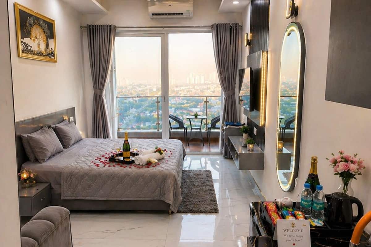 Luxury Studio Suite, 1 Bedroom, City View | Building design