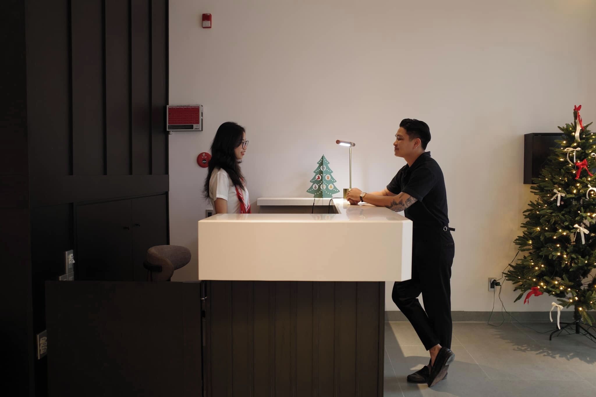Quầy tiếp tân