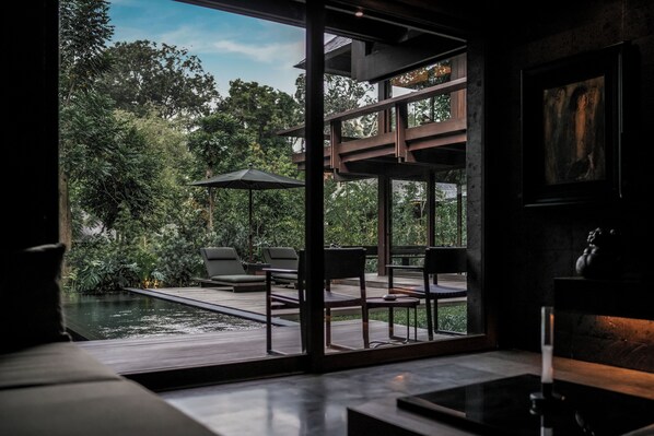 Three Bedroom Pool Villa - Renjana (with free airport transfer) | 1 Schlafzimmer, kostenlose Minibar, Zimmersafe, Bügeleisen/Bügelbrett