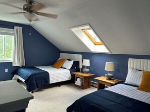 4 chambres, fer et planche à repasser, Wi-Fi, draps fournis