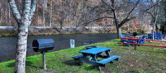 The Hala Lodge and Campground -Roadside Class 2 - 1bed/1bath on Nantahala River