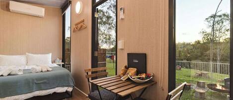 1 室のベッドルーム、ベッドシーツ