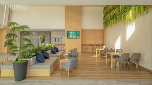 Sala de estar en el lobby