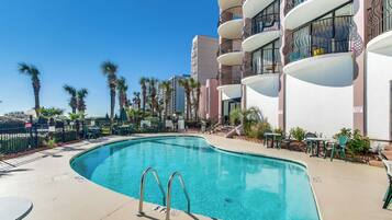 Indoor pool, outdoor pool