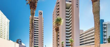 Overnatningsstedets facade