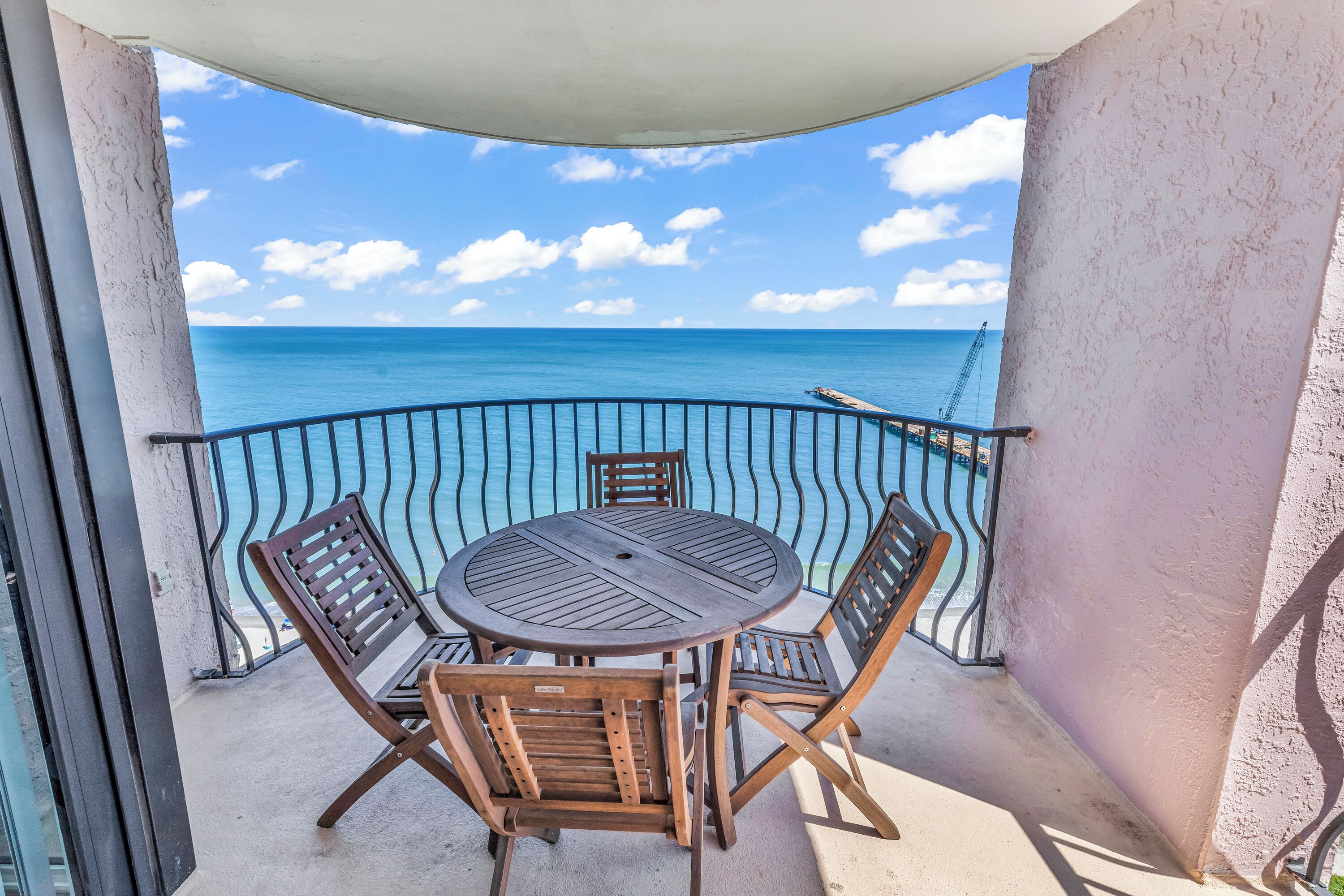 行政公寓客房, 3 間臥室, 陽台, 海灘景觀 | 客房景觀