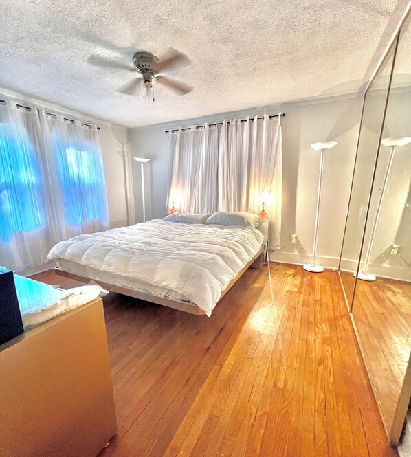 1 間睡房、熨斗/熨衫板、Wi-Fi、床單