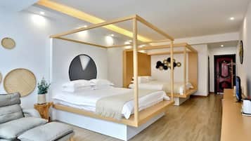 Quadrupla Luxury | Con stile personalizzato, con arredamento individuale, tende oscuranti