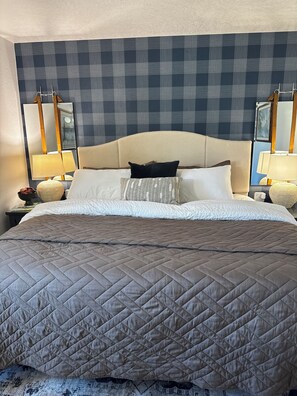 2 Schlafzimmer, Schreibtisch, kostenloses WLAN, Bettwäsche