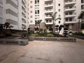 Apartamento, 2 quartos, acessível | Fachada