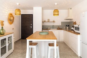Private kitchen - Apartment near the port of Bonifacio (Bonifacio)