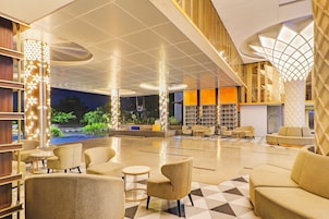 Sala de estar en el lobby