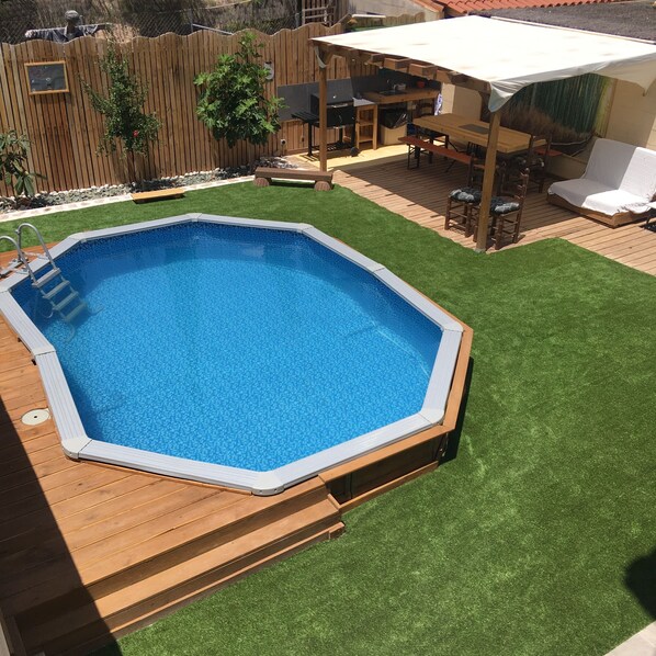 Alberca al aire libre 