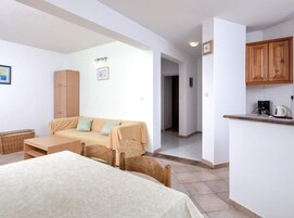 apartman (Two Bedroom Apartment 1) | Nappali | Síkképernyős tévé