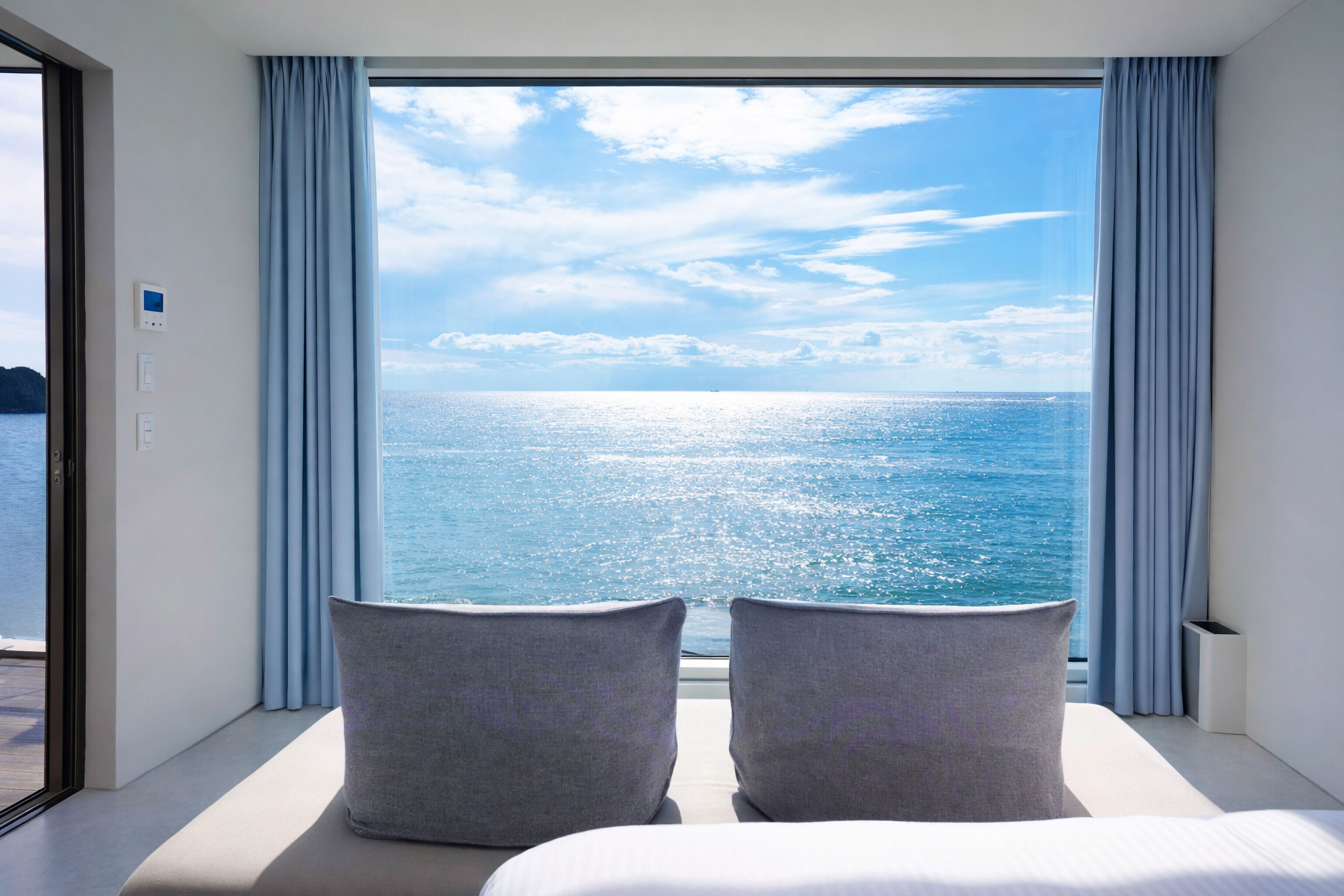 Villa Executive - havsutsikt (Annex + Main Building Twin Rooms) | Duntäcken, ljudisolering, gratis wi-fi och sängkläder