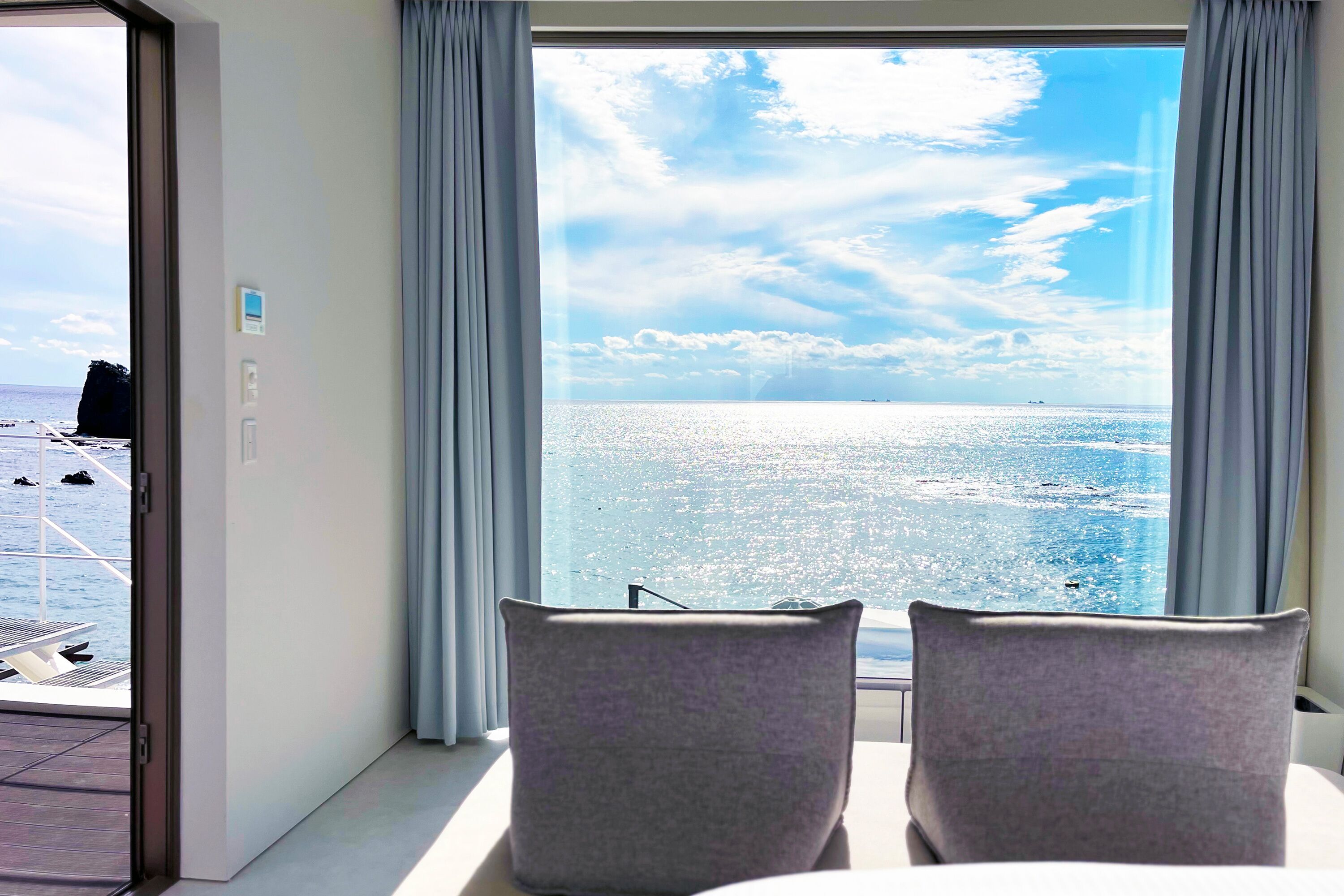 Executive Βίλα, Θέα στη Θάλασσα (Annex + Main Building Twin Rooms) | Βεράντα/αίθριο