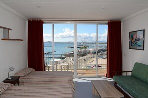 1 chambre, fer et planche à repasser