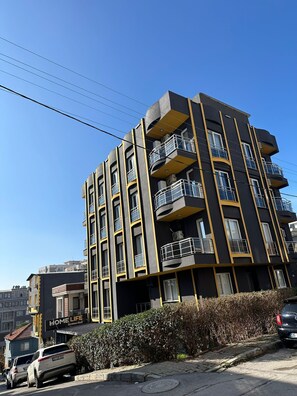 Fassade der Unterkunft