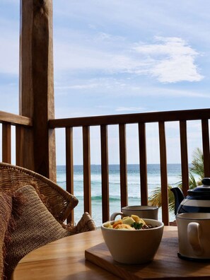 Chambre Double Deluxe, balcon, vue mer | Vue depuis le balcon