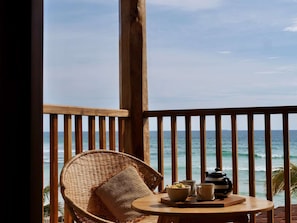Deluxe-Zimmer, Balkon, Meerblick | Balkon