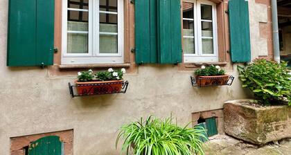 Gßte rénové à la campagne : Les glycines d'Offwiller