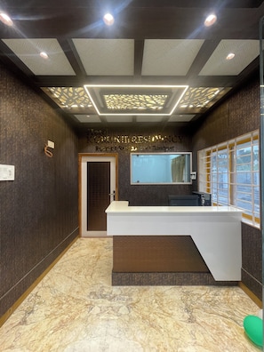 Voorkant van accommodatie