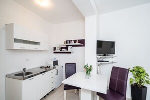 Fridge, stovetop, coffee/tea maker, toaster - Apartments Isabora - Studio Apartment (Dubrovnik)