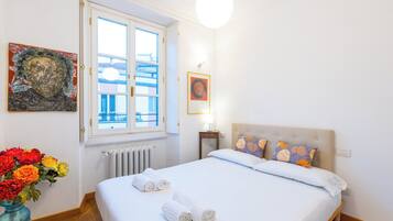 1 Schlafzimmer, BĂŒgeleisen/BĂŒgelbrett, kostenloses WLAN, BettwĂ€sche