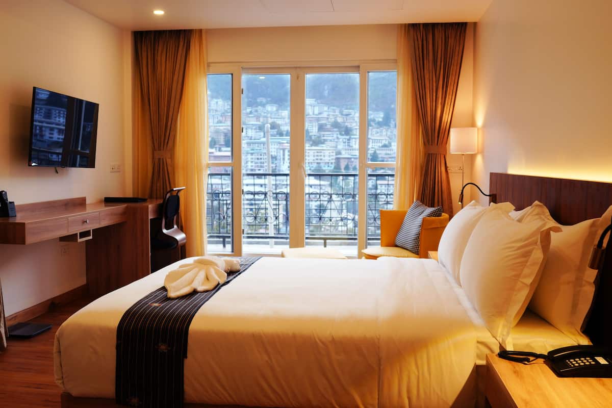 Premium bedding, memory-foam beds, minibar, individually decorated