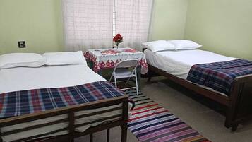 3 quartos, roupa de cama