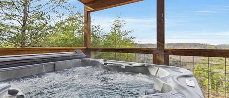 Bain à remous extérieur