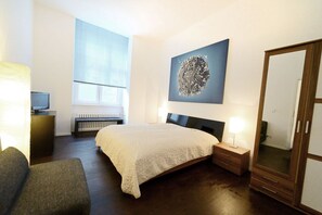 2 chambres, lit parapluie, Wi-Fi gratuit, draps fournis