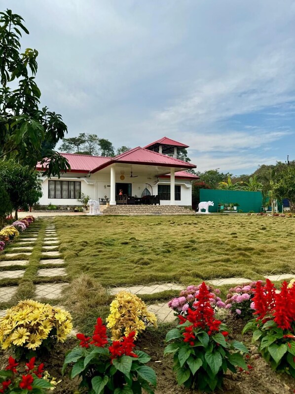 Fassade der Unterkunft