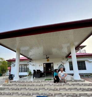 Fassade der Unterkunft