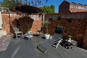 Terrace/patio - 3-bed House, Sleeps 5 w/ Garden, Parking & Pets Ok (Norwich)
