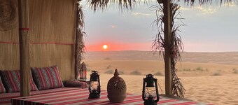 Marvelous 1-bedroom camping in Wahiba Sands with stunning views