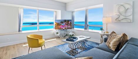 Appartement, 2 chambres | Coin séjour