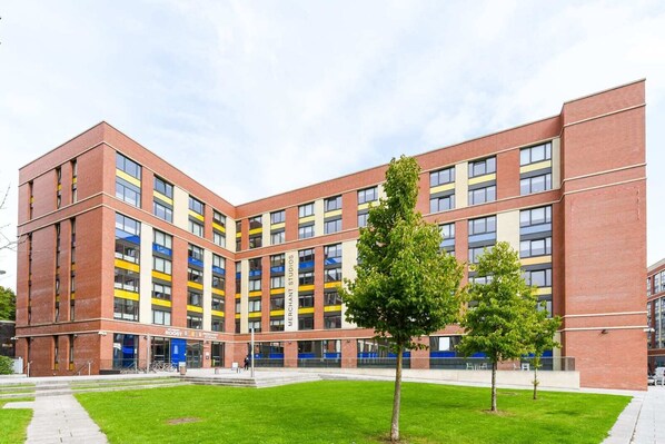 Façana frontal de l'allotjament