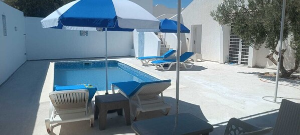 Alberca al aire libre 