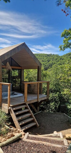 Property grounds - Lodge Nid Perché - Les Cabanes de Provence (Lafare)
