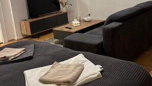 Leilighet, 2 soverom, byutsikt | Romfasilitet